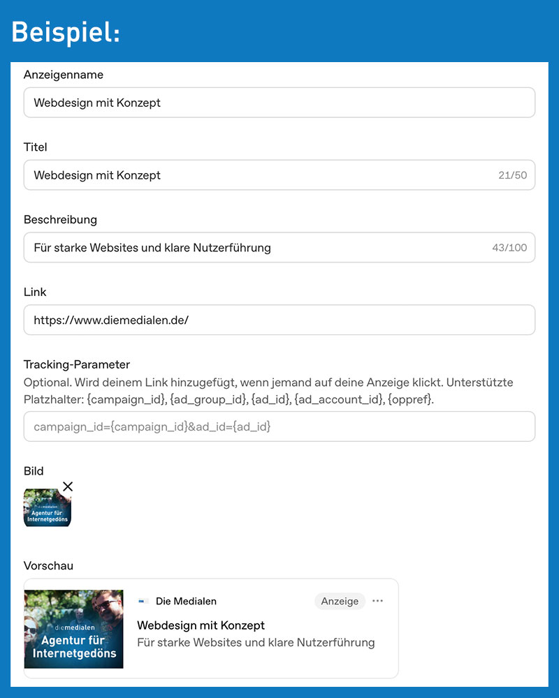 Anzeigen in ChatGPT