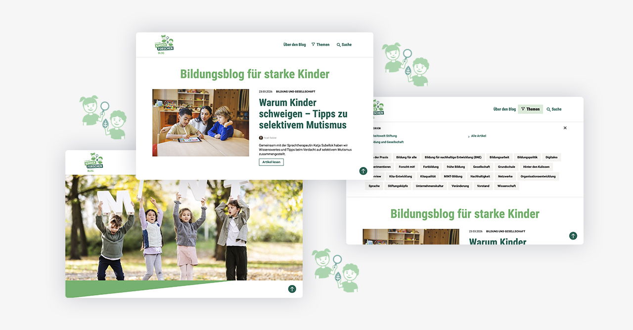 Stiftung Kinder forschen Blog