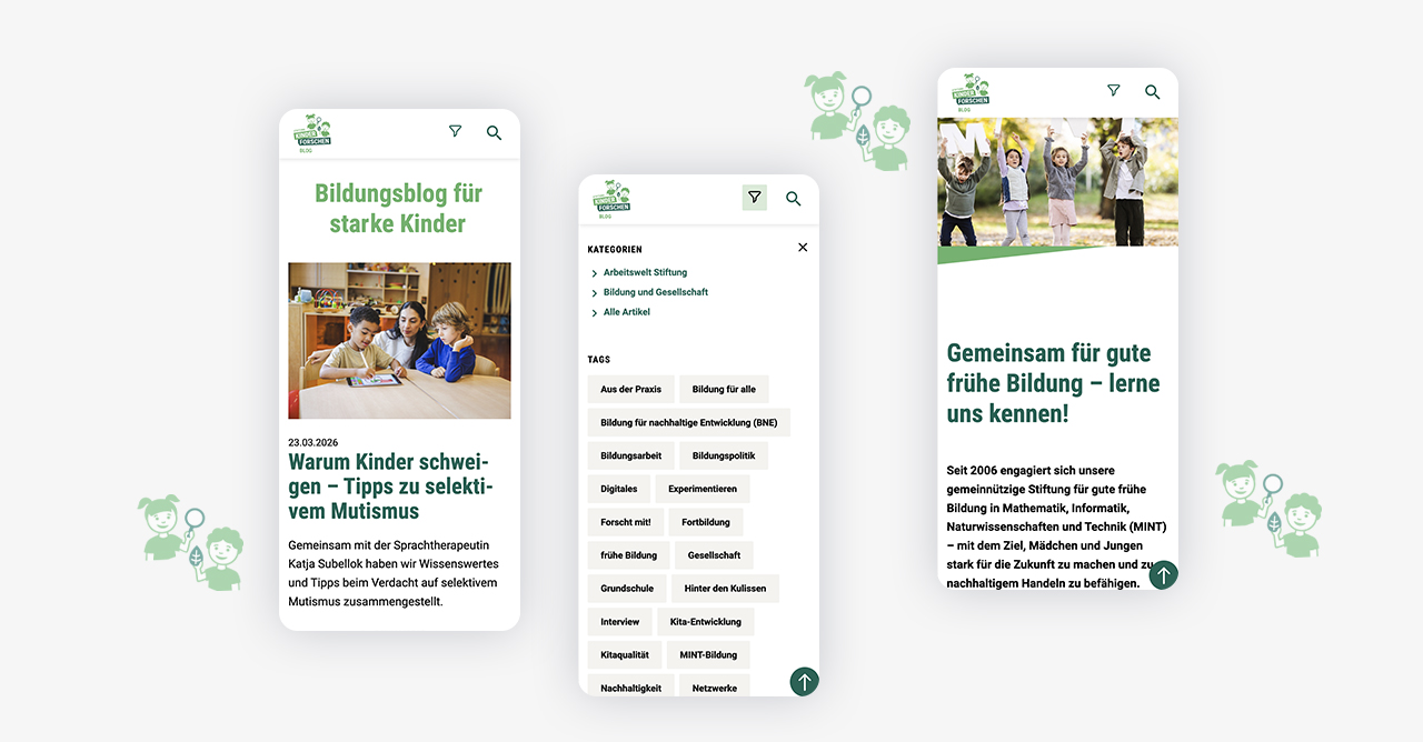 Stiftung Kinder forschen Blog